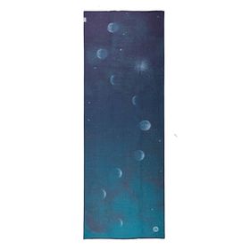 bodhi GRIP² Yoga Towel Art Collection, bleu nuit