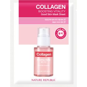 NATURE REPUBLIC Good Skin Collagen Sheet Mask – raffermissant et hydratant