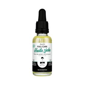 Monsieur BARBIER - Huile sèche à barbe et cheveux certifiée BIO black edition