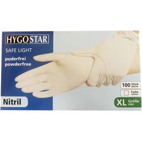 Franz Mensch Hygostar Gants en nitrile Safe Light, sans poudre