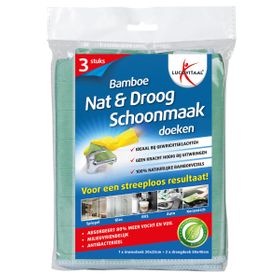 lucovitaal - Bamboe Schoonmaakdoekjes