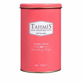 Tahmis Kahvesi Koffie met aardbeien