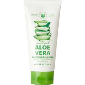 NATURE REPUBLIC Aloe Vera Cleansing Gel Cream – nettoyage doux et hydratation