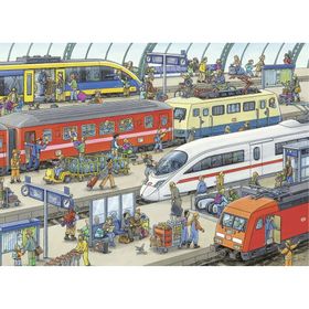 ravensburger Bahnhof Puzzel 60 delen