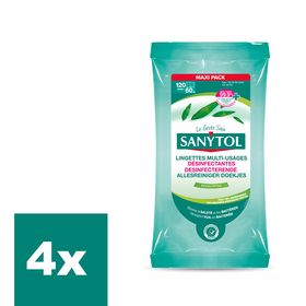 SANYTOL Desinfecterende brillendoekjes x 120 - 4 stuks
