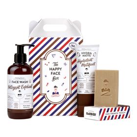 Monsieur BARBIER - Gezichtsverzorgingsset voor heren - THE HAPPY FACE BOX