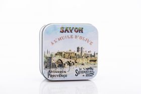 La Savonnerie de Nyons - Metalen doosje met zeep "Pont d'Avignon"
