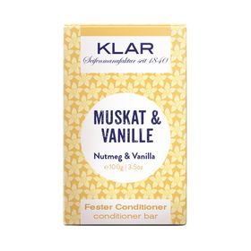 Klar zepen - Klar's vaste conditioner nootmuskaat/vanille (voor normaal haar)