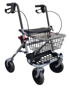 Ausilium In hoogte verstelbare opvouwbare rollator voor senioren