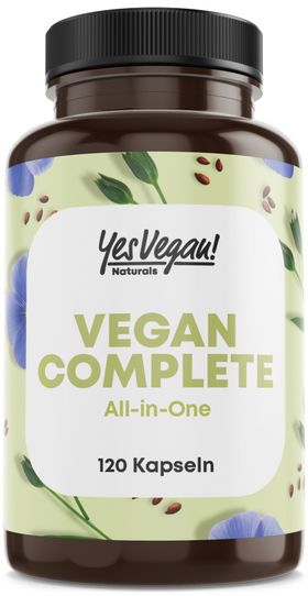 Yes Vegan Naturals Vegan Complete Multivitamine All in One