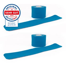 axion® Bandes de kinésiologie PRECUT bleu