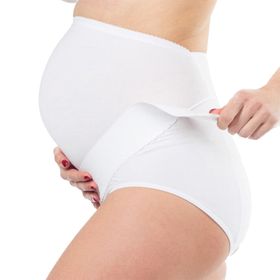 MYSANITY Verstelbare zwangerschapscorrigerende slip, wit