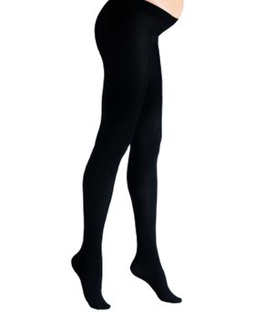 MYSANITY® Collant de grossesse 50 Den, opaque, noir
