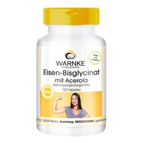 Warnke Vitalstoffe | Bisglycinate de fer avec acérola