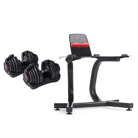 Haltères BowFlex 1090i (paire et support)