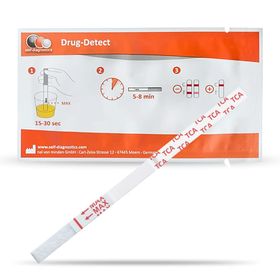 self-diagnostics Test rapide drogues Antidépresseurs tricycliques (TCA) 1000 ng/ml