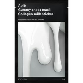 ABIB Gummy Sheet Mask Collagen Milk – Hydraterend en verhelderend gezichtsmasker