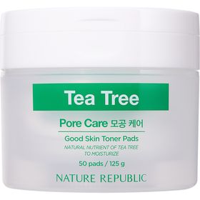 NATURE REPUBLIC Good Skin Tea Tree Toner Pads – purifiant et apaisant