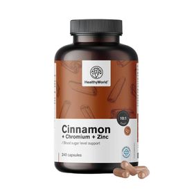 HealthyWorld Kaneel met Chroom & Zink