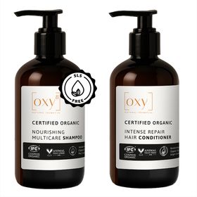 oxy8 Natural Cosmetics - Hair Care Set - MULTICARE SHAMPOO & REPAIR HAIR CONDITIONER