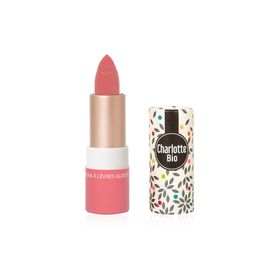 Charlotte Bio Lippenstift houtroos glossy