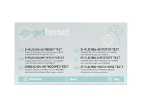 GetTested Test des anticorps Ehrlichia pour chiens