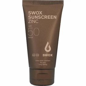 SWOX Zinc Face Cream Beige SPF50 – minerale zonnecrème voor het gezicht