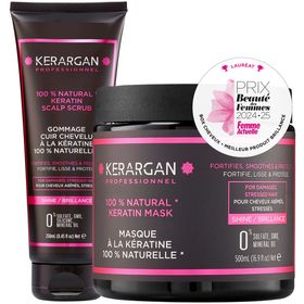 Kerargan - Duo Masque et Gommage à la Kératine