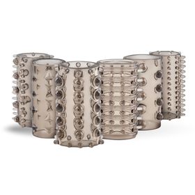 Easytoys - Anneau pénien manchon pénien en silicone avec picots