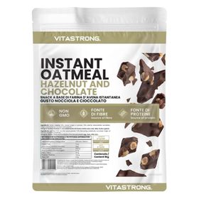 Vitastrong Flocons d’avoine instantanés Noisette & Chocolat - Énergie protéinée