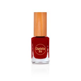 Charlotte Bio Vernis à ongles Rouge Bordeaux biosourcé