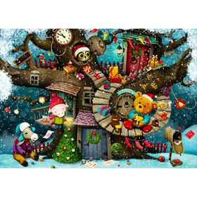 enjoy Puzzelfee kerst 1000 delen