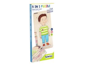 Beleduc Puzzle à couches Ton corps Jeune