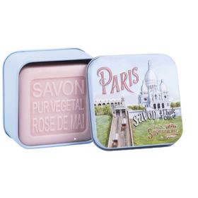 La Savonnerie de Nyons - Metalen doos met zeep - Le Sacre Coeur