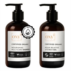 oxy8 Naturkosmetik SHAMPOOING CAPILLAIRE & GEL DOUCHE - Duo de soins pour hommes