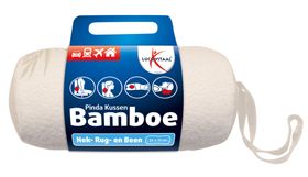 lucovitaal - Bamboe Pinda Kussentje (WIT)