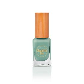 Charlotte Bio Vernis à ongle vert d'eau biosourcé