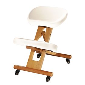 Welltouch Fauteuil assis-genoux ergonomique, revêtement beige