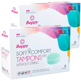 Beppy *DRY* Soft + Comfort Tampons zonder touwtje