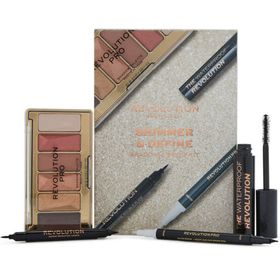 Makeup Revolution - Kit Ombres à Paupières Shimmer & Define Shadow & Brow