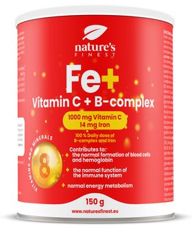 Nature's Finest IJzer + Vitamine C + B-Complex