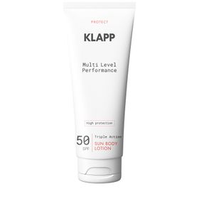 Klapp Multi Level Performance Sun Body Lotion SPF 50 | Gevoelige huid