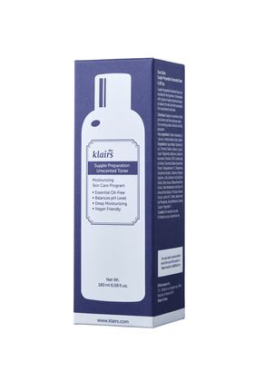 Dear Klairs Supple Preparation Unscented Toner – Zachte, ongeparfumeerde gezichtstoner