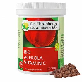 Dr. Ehrenberger BIO Acerola Poeder – natuurlijk vitamine C