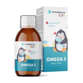 FutuNatura Omega-3 Complément Liquide pour Enfants