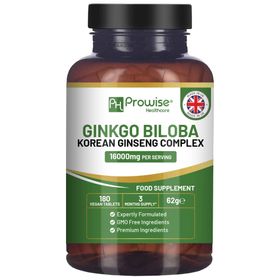 Prowise Healthcare - Ginkgo Biloba et ginseng coréen