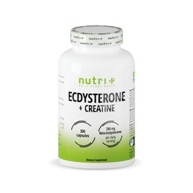 Nutri+ Ecdystérone + Créatine 300 capsules