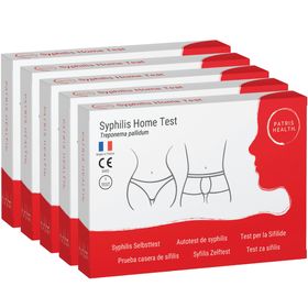 Patris Health® Autotest de syphilis – Test sanguin de dépistage IST à domicile