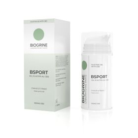 BIOGRINE "BSPORT" - GEL MET 10 ACTIEVE CBD-WERKSTOFFEN - WARM/KOU