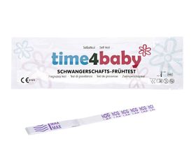 time4baby zeer gevoelige vroege zwangerschapstest 10 miu/ml